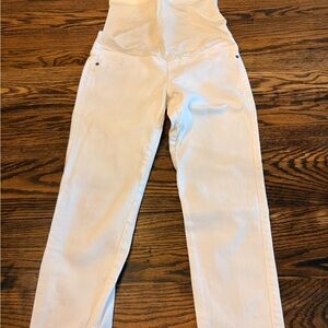 Maternity White Jeans